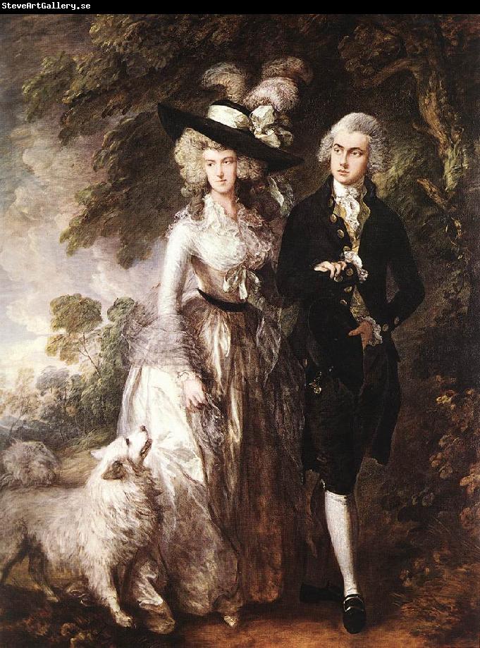 GAINSBOROUGH, Thomas Mr and Mrs William Hallett (The Morning Walk)